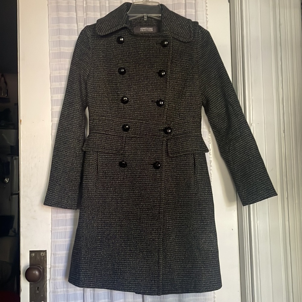 Kenneth Cole Reaction Wool Coat, sz 4